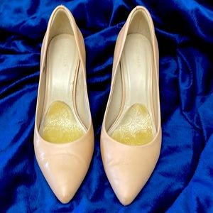 Cole Haan nude 4 inch heels